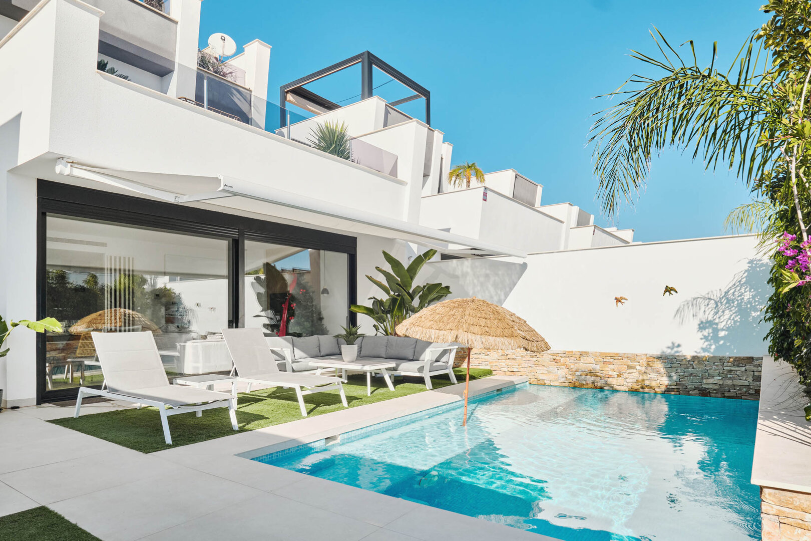 Villa Bahia &ndash; a house with a private heated pool in San Pedro del Pinatar